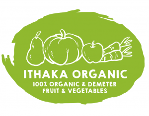 Ithaka Organic logo en webdesign